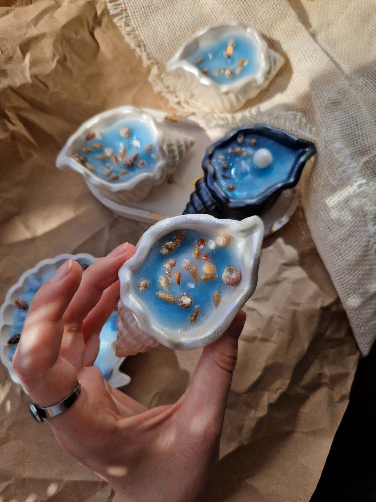 Molde caracola marina mini