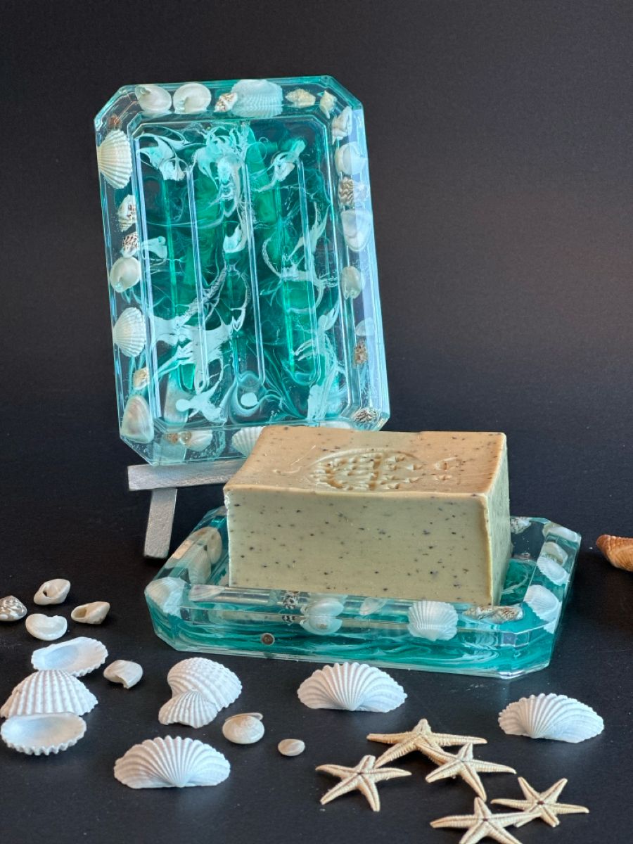 🌼 Molde de Jabonera Rectangular