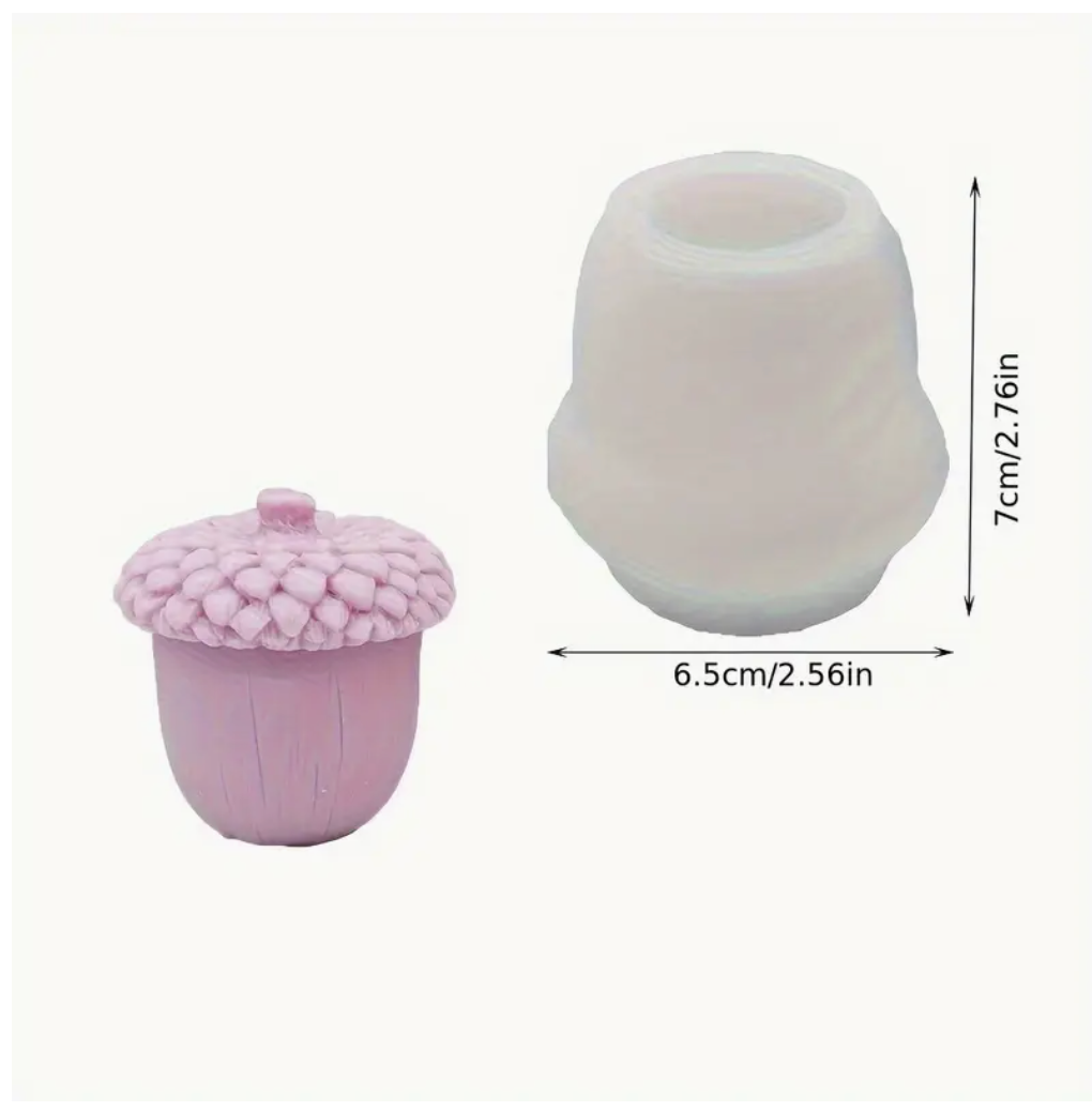 Molde Bellota con Tapa