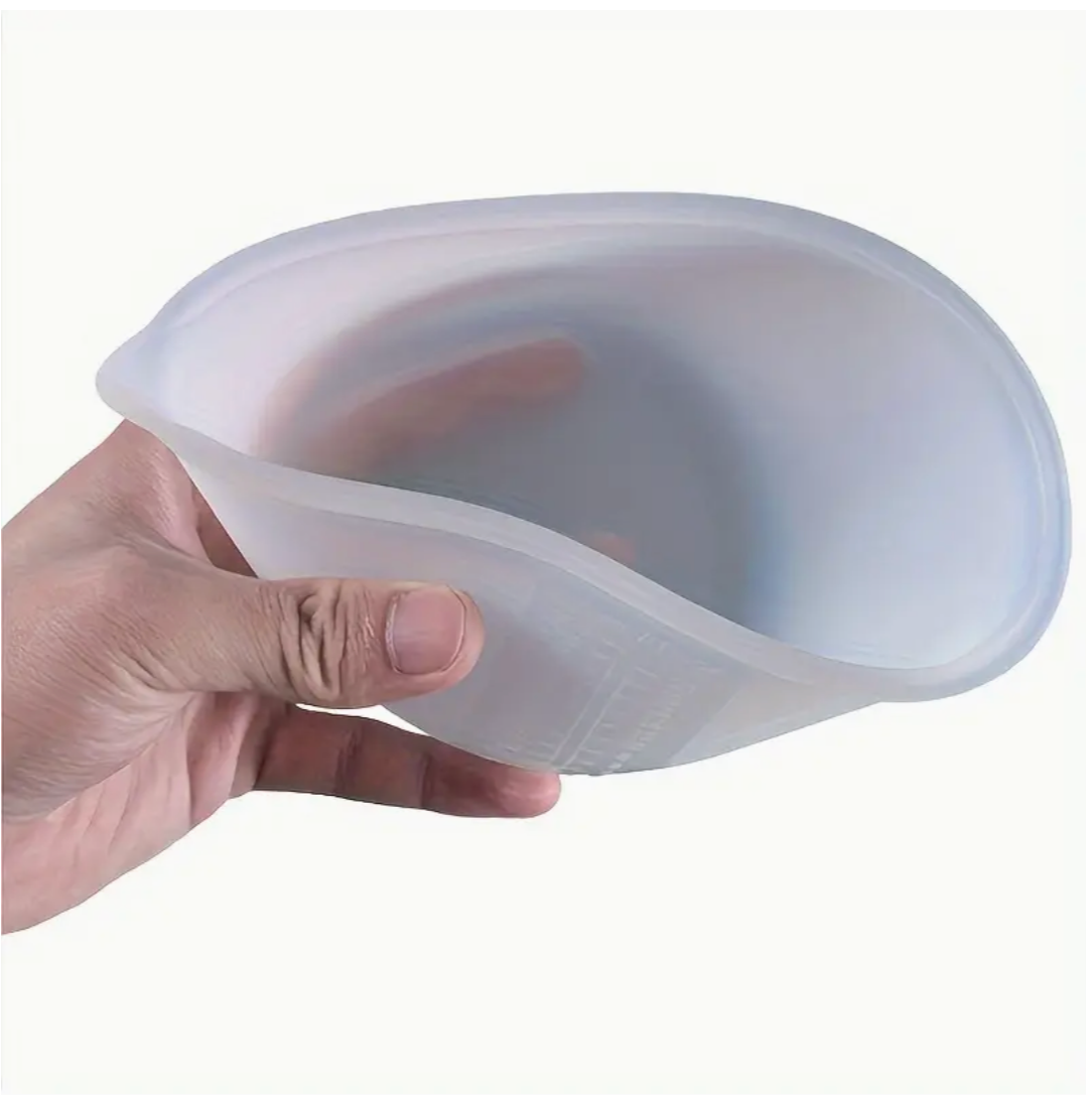 Taza de Silicona Flexible para Vertido