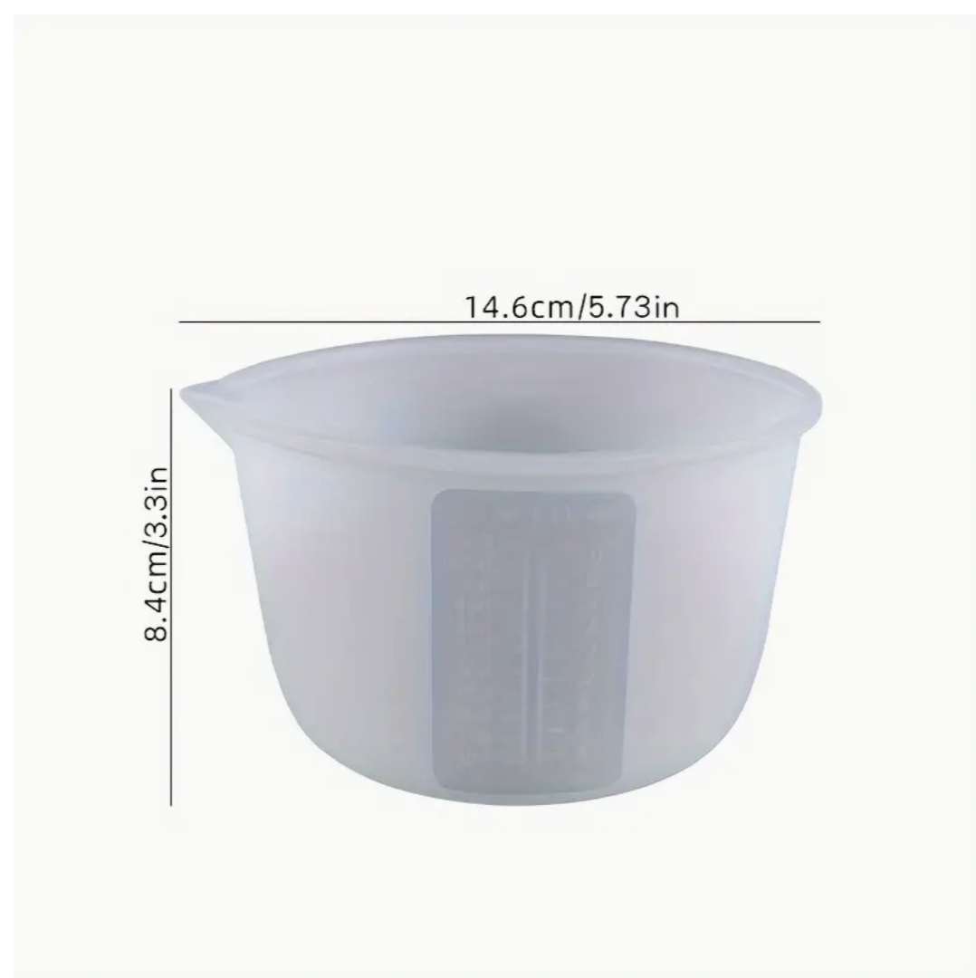 Taza de Silicona Flexible para Vertido