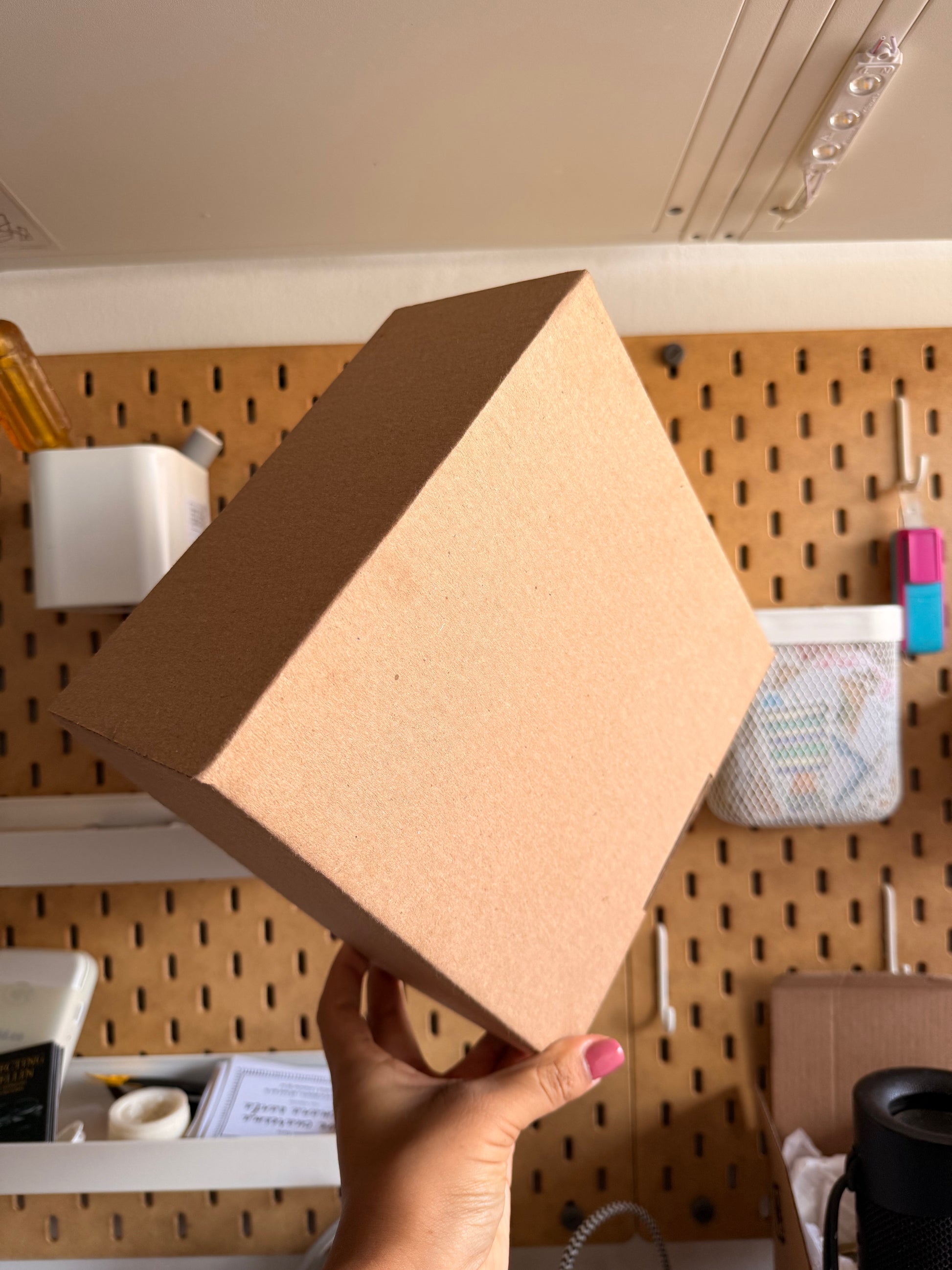 Caja carton corrugado 20x20x10 DOCENA