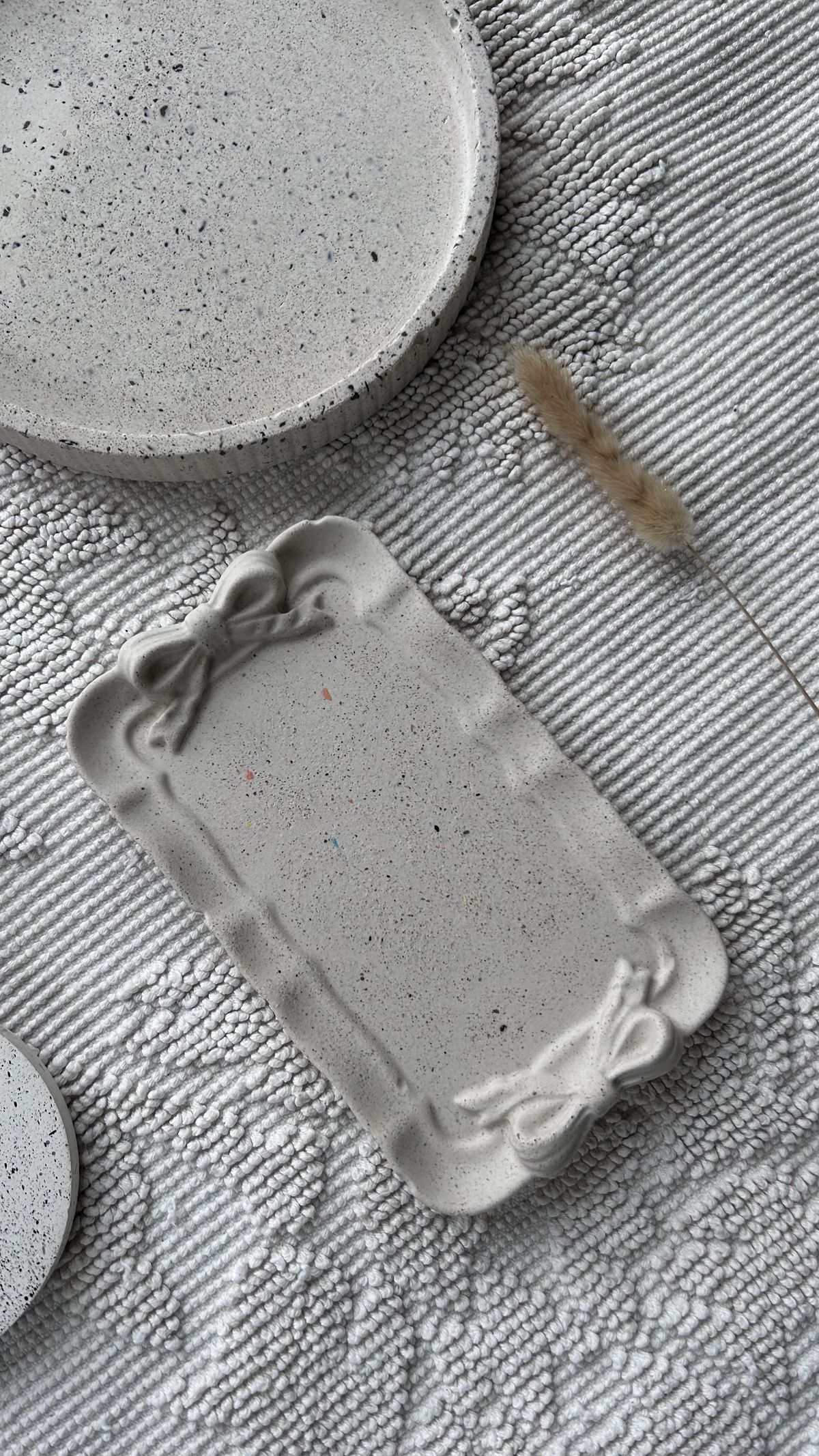 Molde Bandeja Rectangular con Lazos