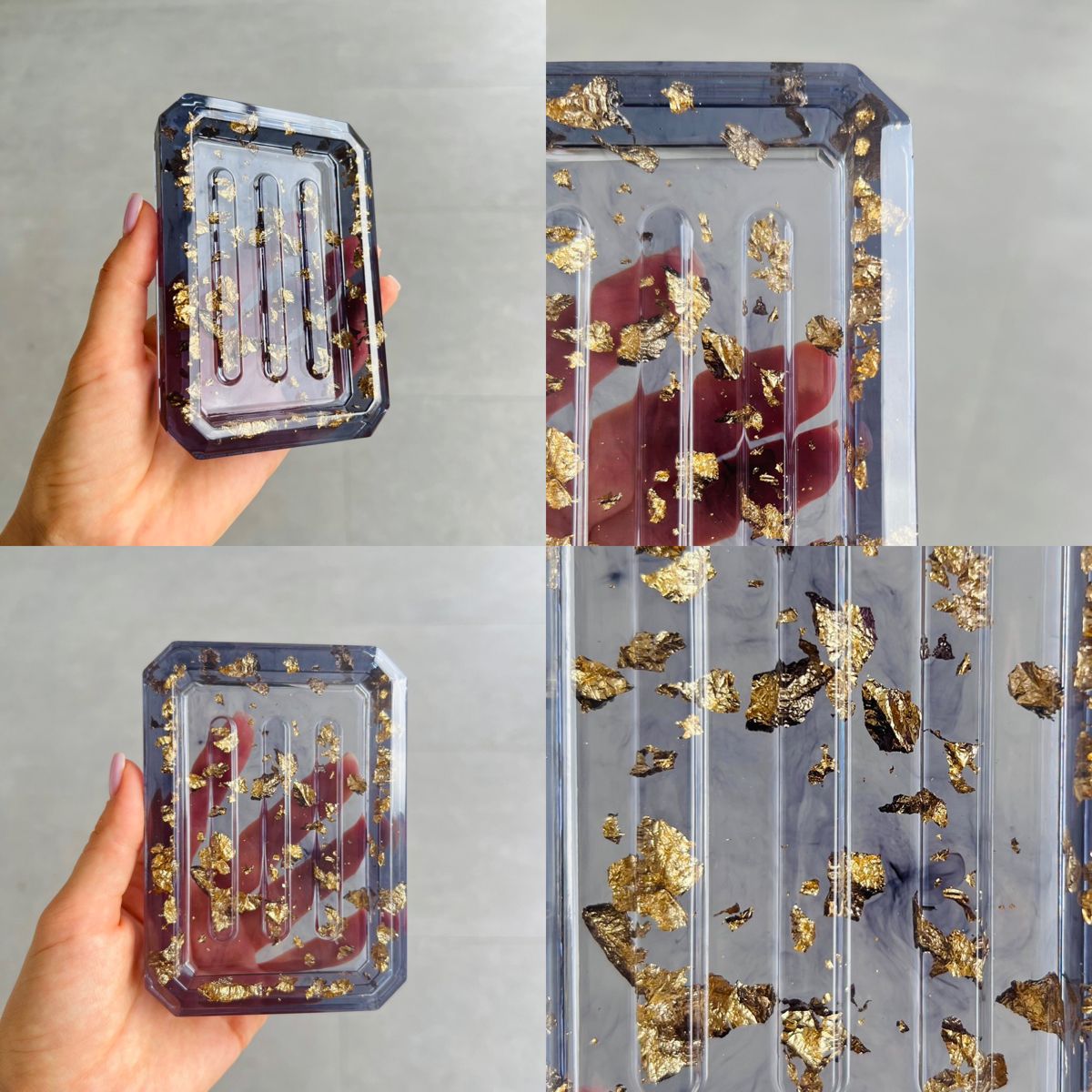 🌼 Molde de Jabonera Rectangular