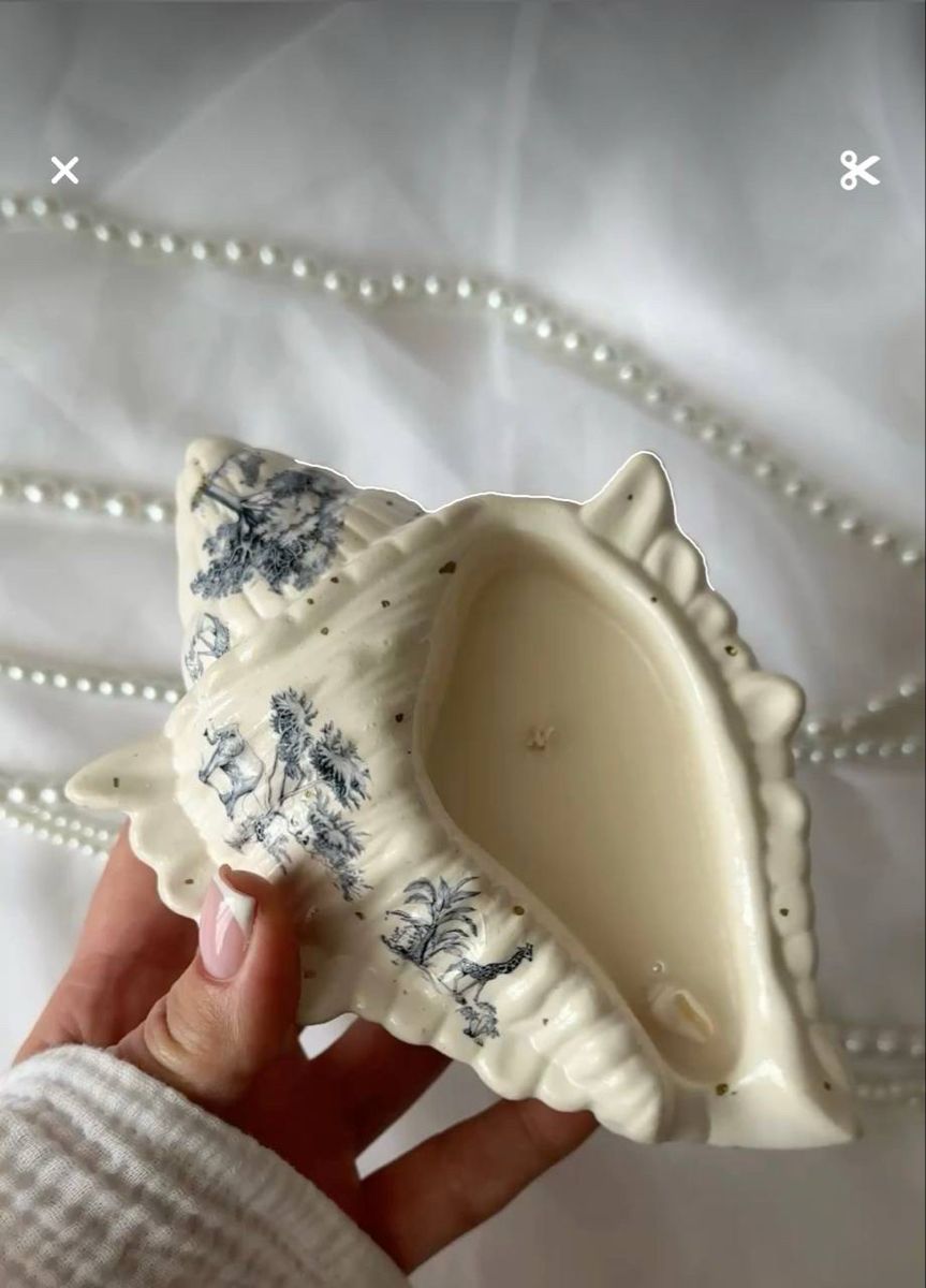 Moldes con forma de concha marina para manualidades