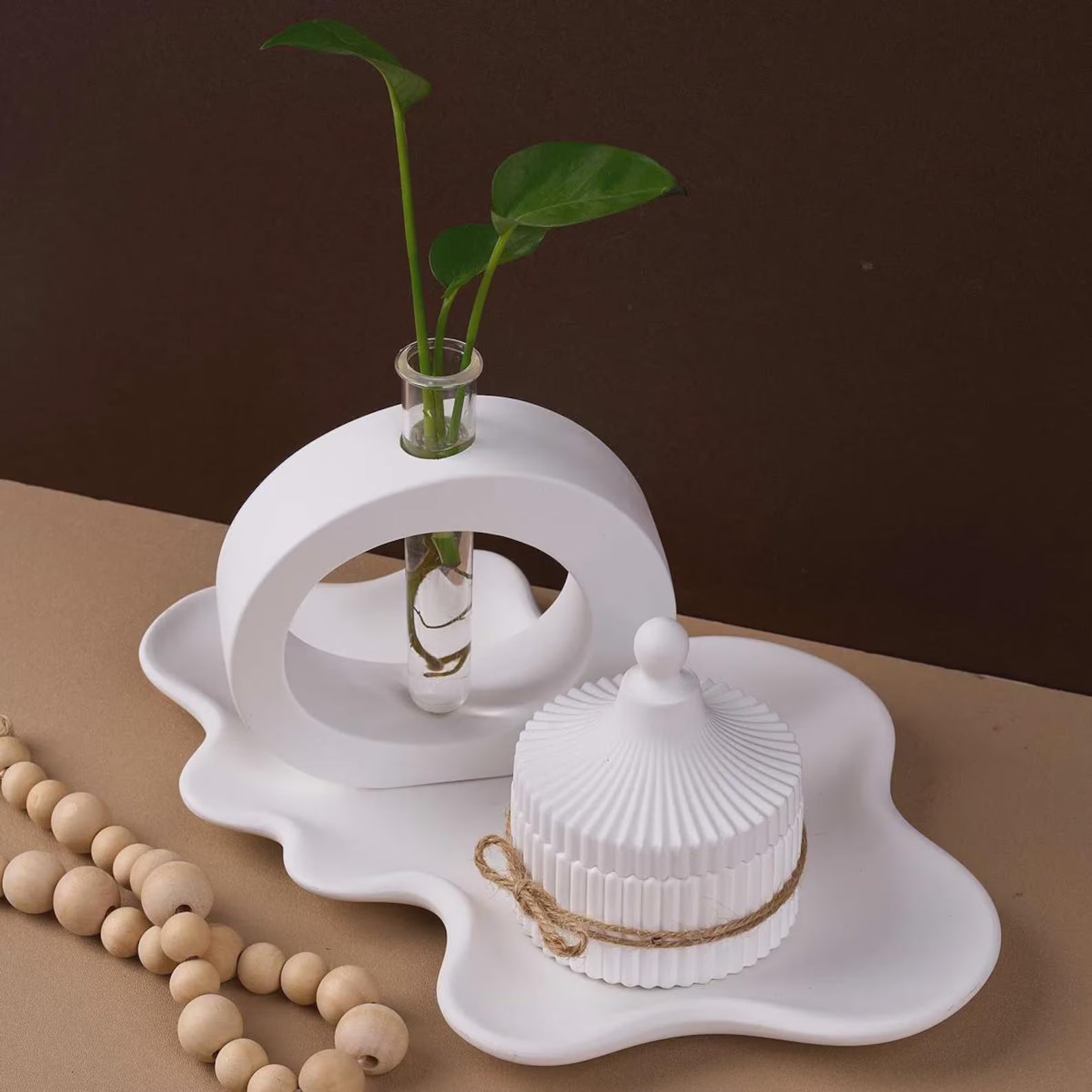 Molde Bandeja Abstracta