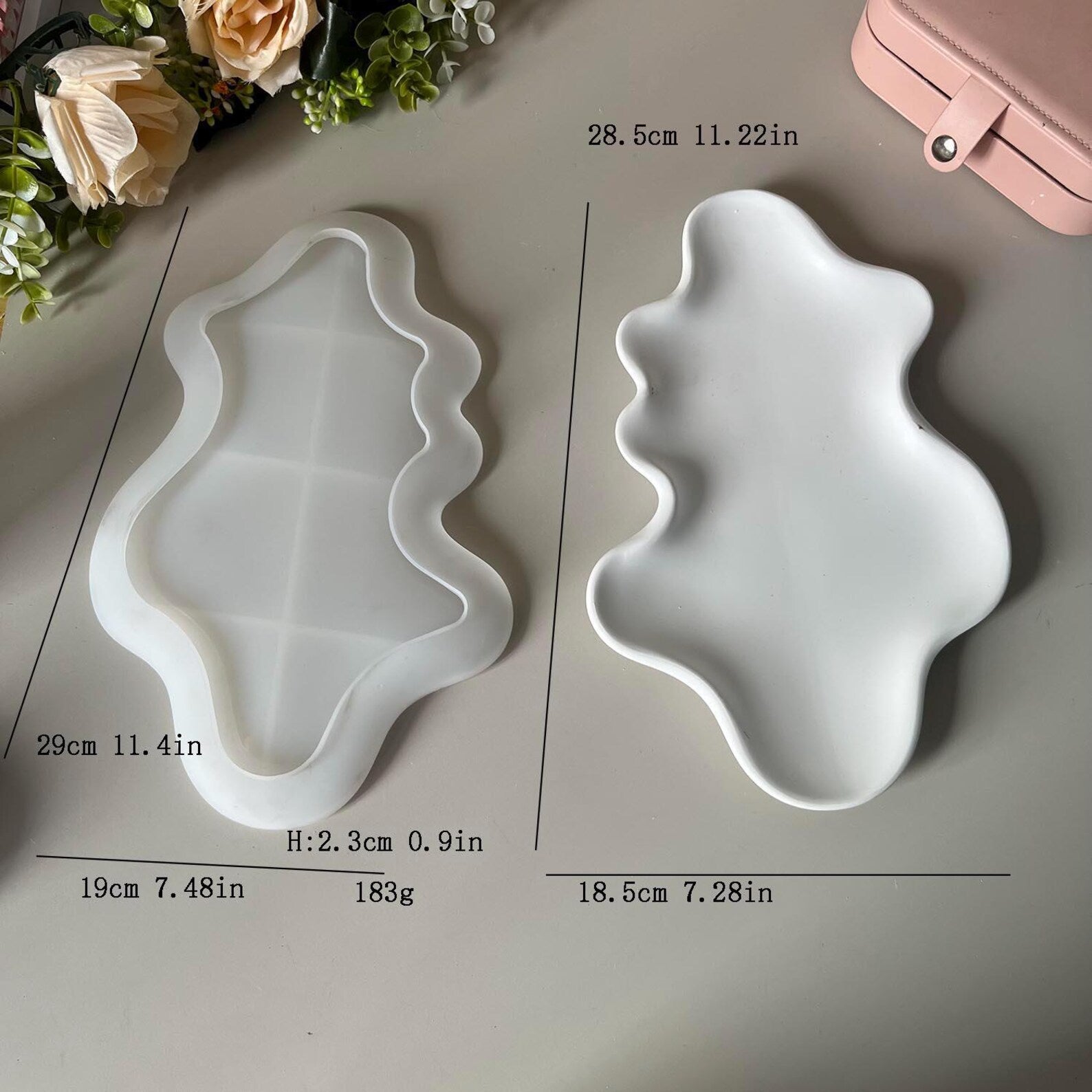 Molde Bandeja Abstracta