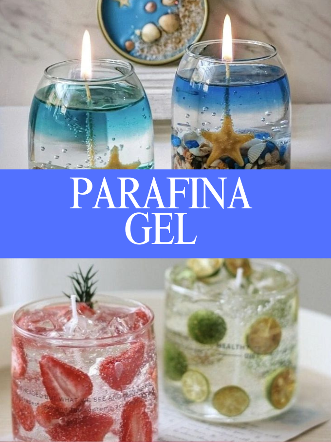 PARAFINA EN GEL TRANSPARENTE/ AUTOPORTANTE
