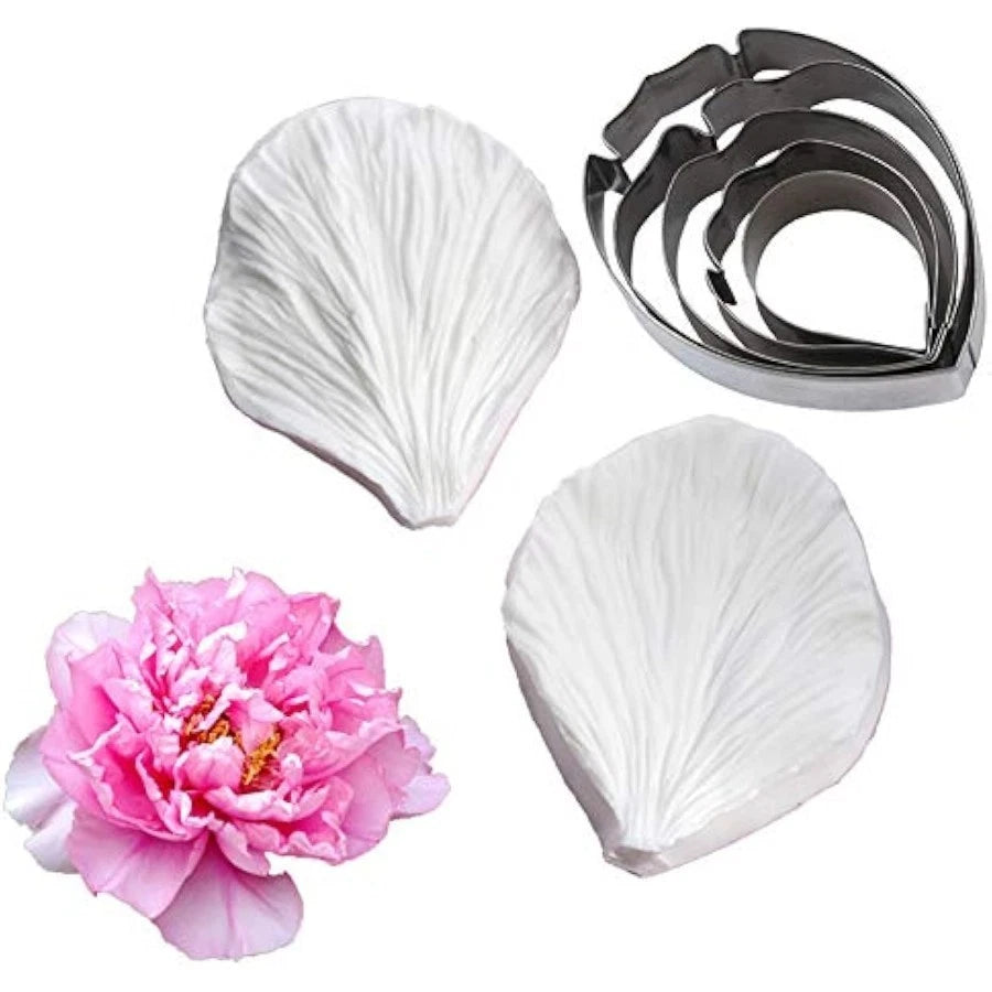 Molde Flor de silicona Peony