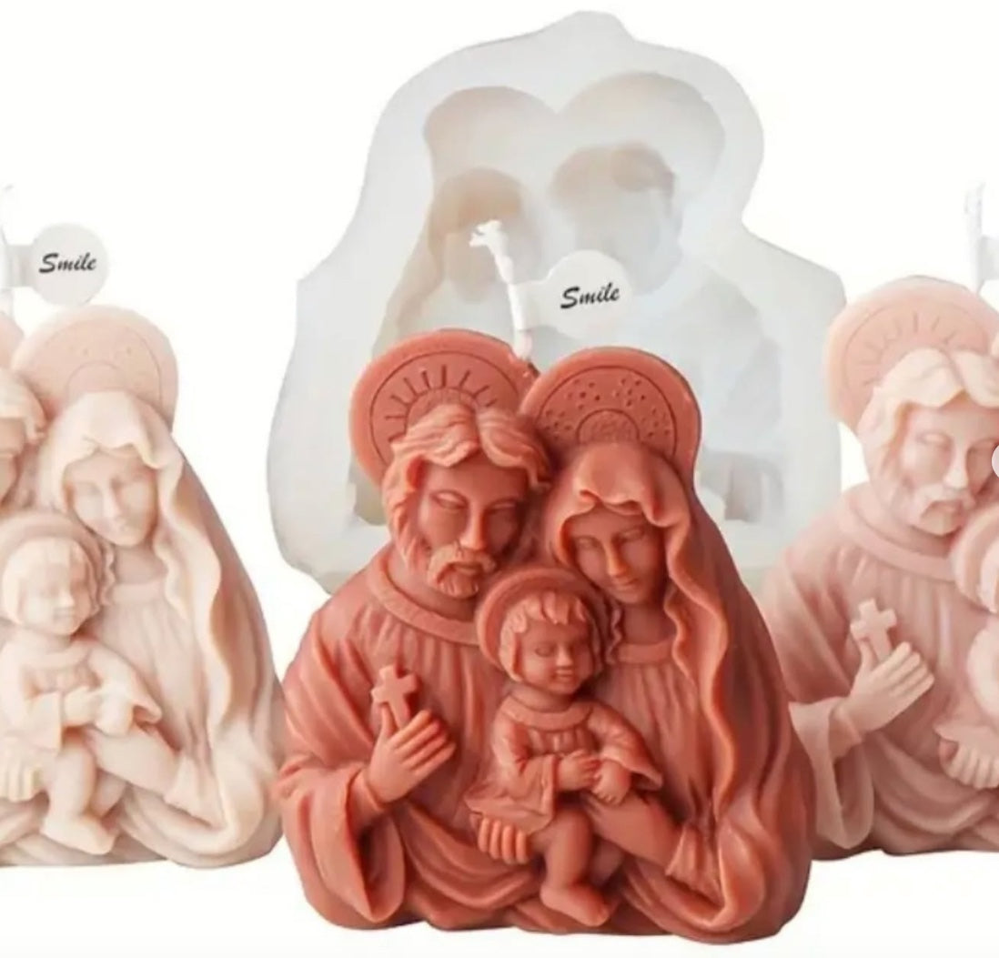 Molde Silicona de la Sagrada Familia