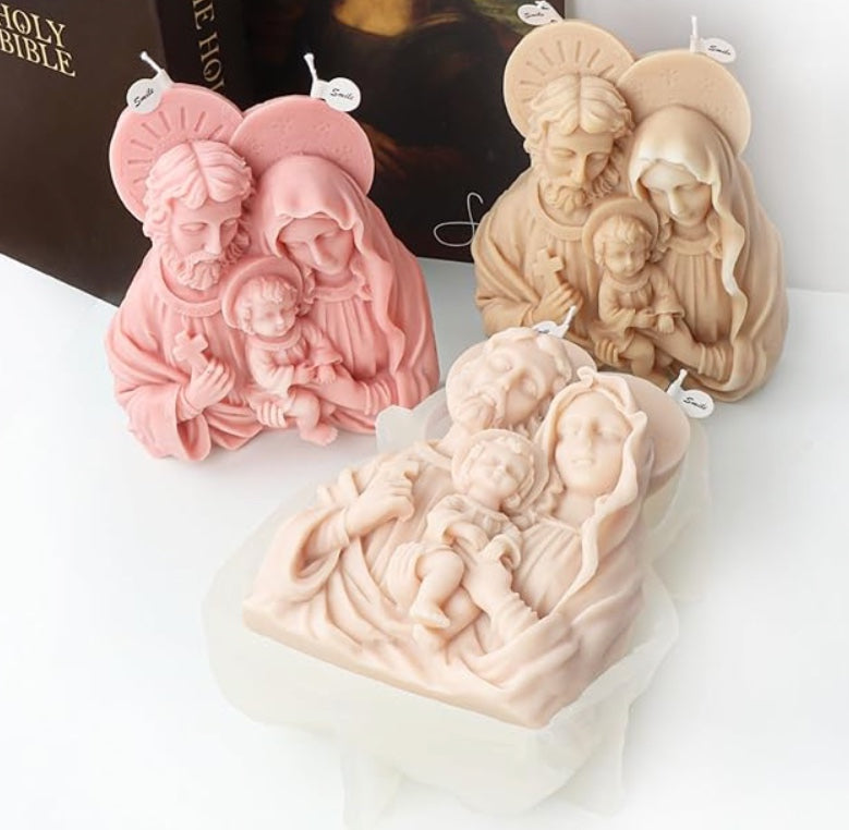 Molde Silicona de la Sagrada Familia